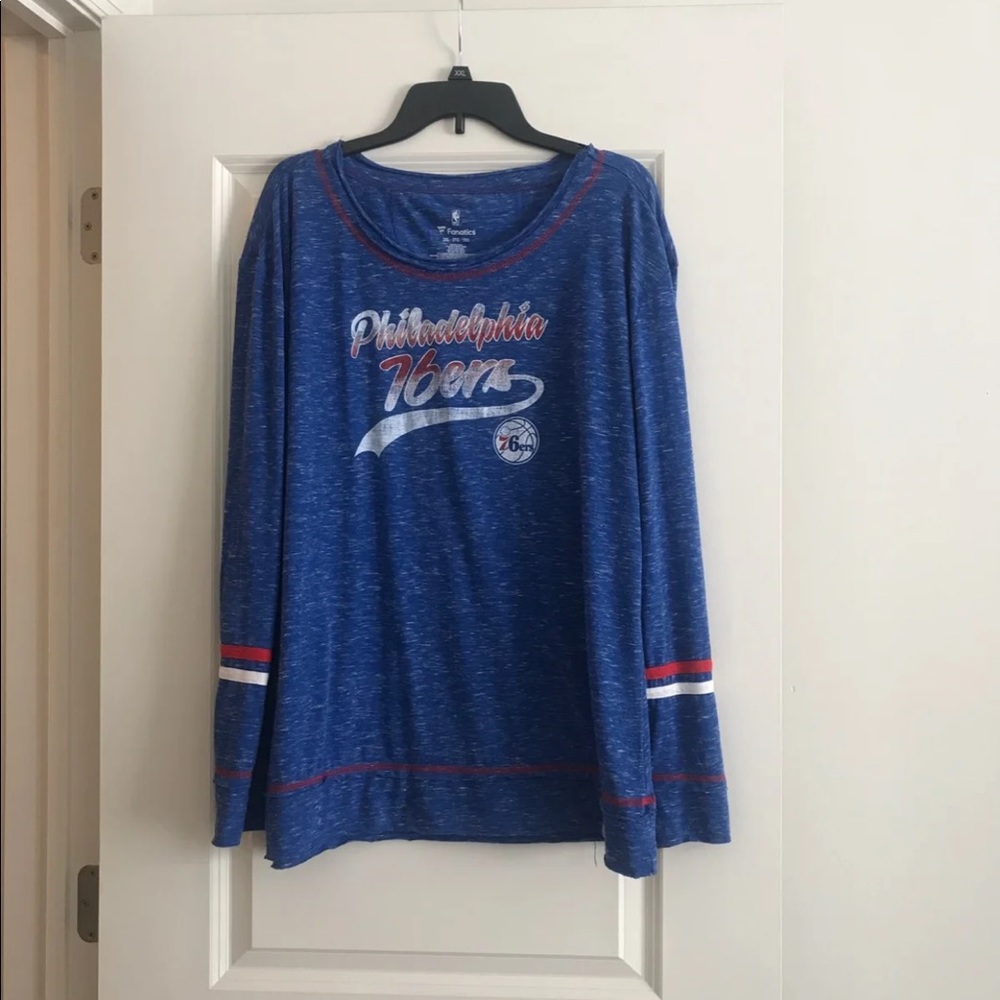 Philadelphia 76ers long sleeve top